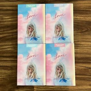 Taylor Swift Lover Journal Set of 4 with CDs and Posters
